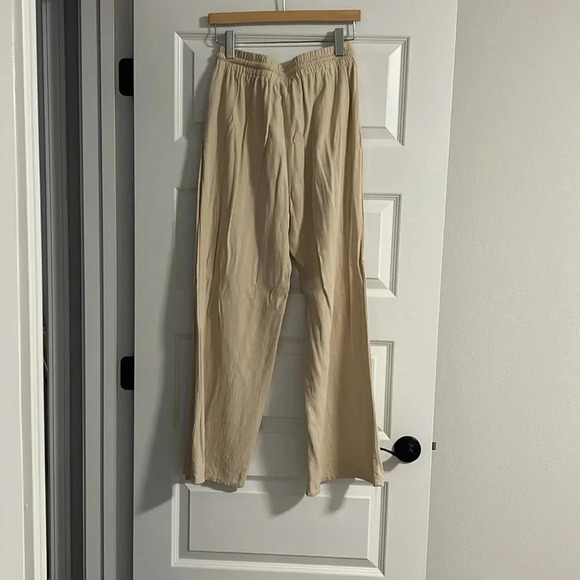 Forever 21 linen drawstring pants - Picture 3 of 7